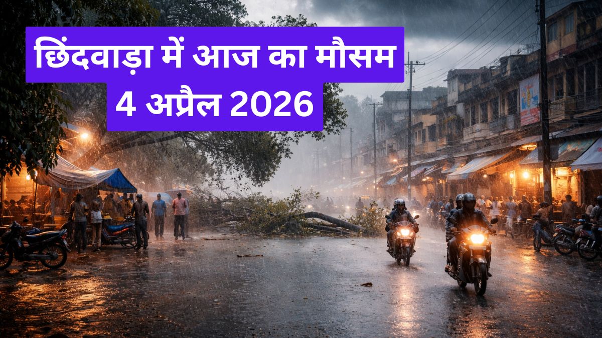 chhindwara me aaj ka mosam